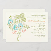 Vloeiende Fantasy-uitnodiging Kaart (Voorkant / Achterkant)