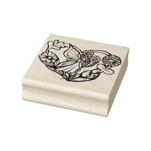 Vloeiende feiries rubberstempel (Stempel)