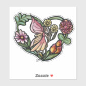Vloeiende feiries sticker (Vel)