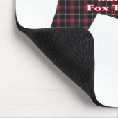 Vloeiende Fox Terrier BFF-cadeautjes Muismat (Hoek)