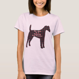 Vloeiende Fox Terrier BFF-cadeautjes T-shirt