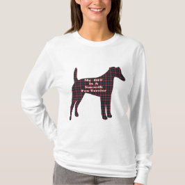 Vloeiende Fox Terrier BFF-cadeautjes T-shirt