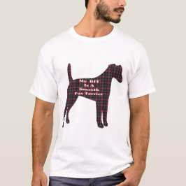 Vloeiende Fox Terrier BFF-cadeautjes T-shirt