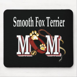 Vloeiende Fox Terrier MOM-cadeautjes Muismat