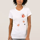 Vloeiende goudvis - Rood T-shirt (Voorkant)