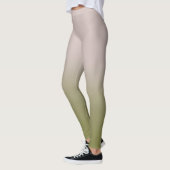 Vloeiende gradiënt zomerkleuren mode eenvoudige kl leggings (Links)