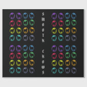 Vloeiende handwerktuig cadeaupapier (Vlak)