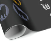 Vloeiende handwerktuig cadeaupapier (Rol Hoek)