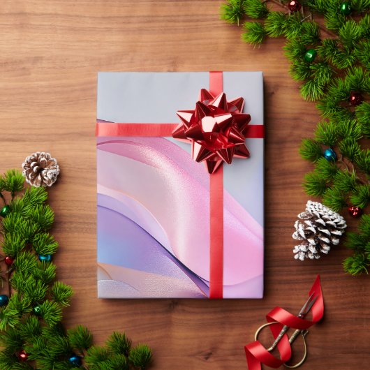 Vloeiende harmonie in beweging cadeaupapier (Feestdagen Geschenken)