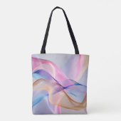 Vloeiende harmonie in beweging tote bag (Achterkant)
