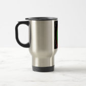 Vloeiende Keniaanse vlag: een modern ontwerp Reisbeker (Links)