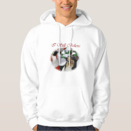 Vloeiende kerstcadeautjes voor Collie Hoodie