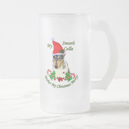 Vloeiende kerstcadeautjes voor Collie Matglas Bierpul (Rechts)