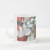 Vloeiende kerstcadeautjes voor Collie Matglas Koffiemok (Links)