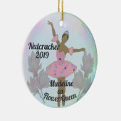 Vloeiende koningin/dauw-druppelnopper keramisch ornament (Rechts)