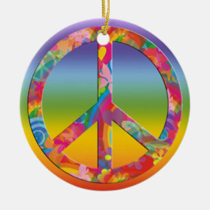 Vloeiende kracht Kleur van de kinderen Keramisch Ornament