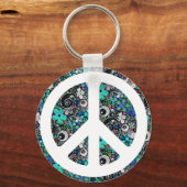 Vloeiende kracht vrede II Sleutelhanger (Voorkant)