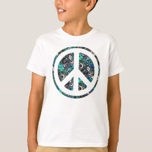 Vloeiende kracht vrede II T-shirt