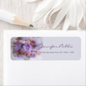 Vloeiende Kunst schilderend HandManuscript Elegant Etiket (Insitu)