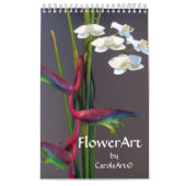 Vloeiende kunst van 2012 kalender (Hoes)