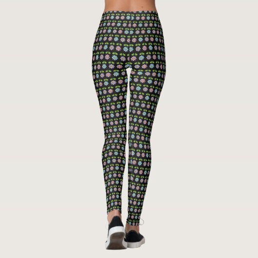 Vloeiende Leggings Meerkleurig Stijlvol (Achterkant)