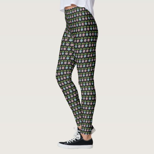 Vloeiende Leggings Meerkleurig Stijlvol (Links)