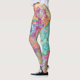 Vloeiende Leggings van het Omvergooien