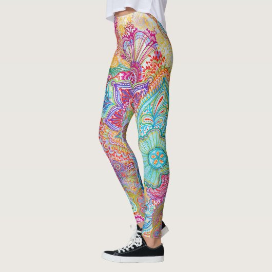 Vloeiende Leggings van het Omvergooien (Links)