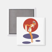 Vloeiende maaltijden magneet (Voorkant / Achterkant)