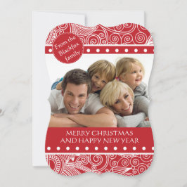 Vloeiende Oerwouden Seizoensproducten Feestdagenkaart