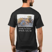 Vloeiende operator zwart t-shirt (Achterkant)