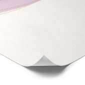 Vloeiende Pastels Poster (Hoek)