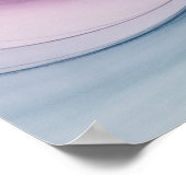 Vloeiende Pastels Poster (Hoek)