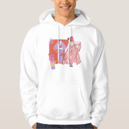 Vloeiende Roze Hanbok & Glow BB Cream Hoodie