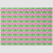 Vloeiende schoonheid Roselle tissuepapier (Voorkant)