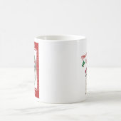 Vloeiende Speelgoed met kerstwens voor de voordeur Koffiemok (Center)