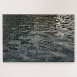 Vloeiende stenen in Rippled Water Series, Foto 4 Legpuzzel