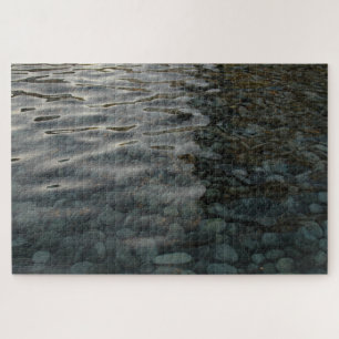 Vloeiende stenen in Rippled Water Series, Foto 6 Legpuzzel