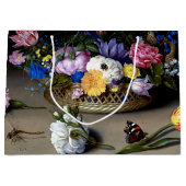 Vloeiende stille bosschaert Nederlandse schilderku Large Cadeautasje (Voorkant)