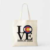 Vloeiende stuurbekrachtiging tote bag (Voorkant)