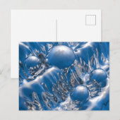 Vloeiende symfonie briefkaart (Voorkant / Achterkant)