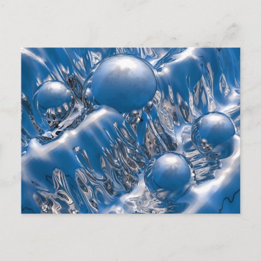 Vloeiende symfonie briefkaart (Voorkant)