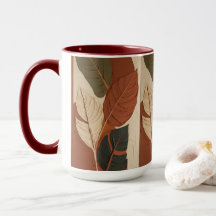 vloeiende tinten | Abstract bladschilderij