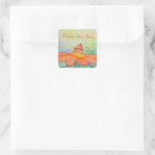 Vloeiende tuin Gepersonaliseerd Stickers (Tas)