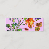 Vloeiende tuin mijn droom mini visitekaartje (Achterkant)