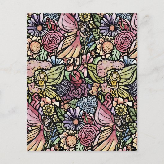 Vloeiende tuintuintuinen flyer (Voorkant)