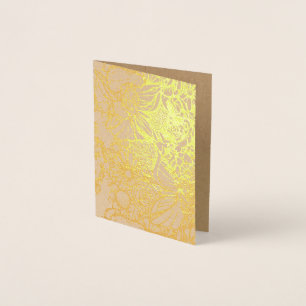 Vloeiende tuintuintuinen folie kaarten