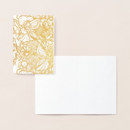 Vloeiende tuintuintuinen folie kaarten (Display)