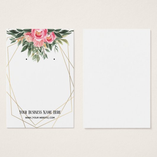 Vloeiende veelhoekige Lijsten die beeldschermen ve Visitekaartje (Voorkant /achterkant)