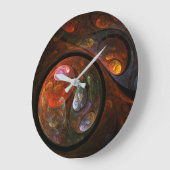 Vloeiende verbinding Abstracte art rondom Grote Klok (Hoek)